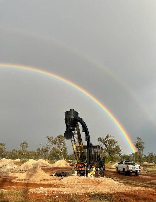 Rainbow chasing happy dances..