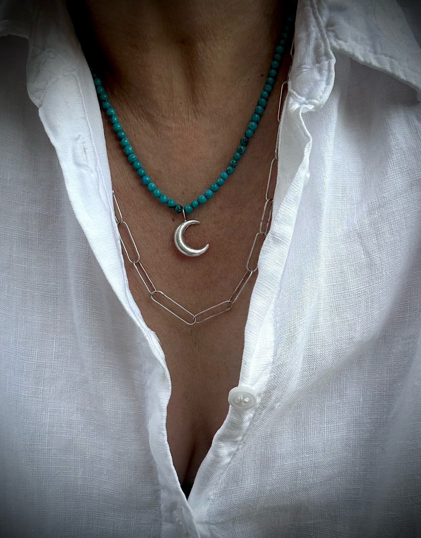 Crescent Moon - sand cast