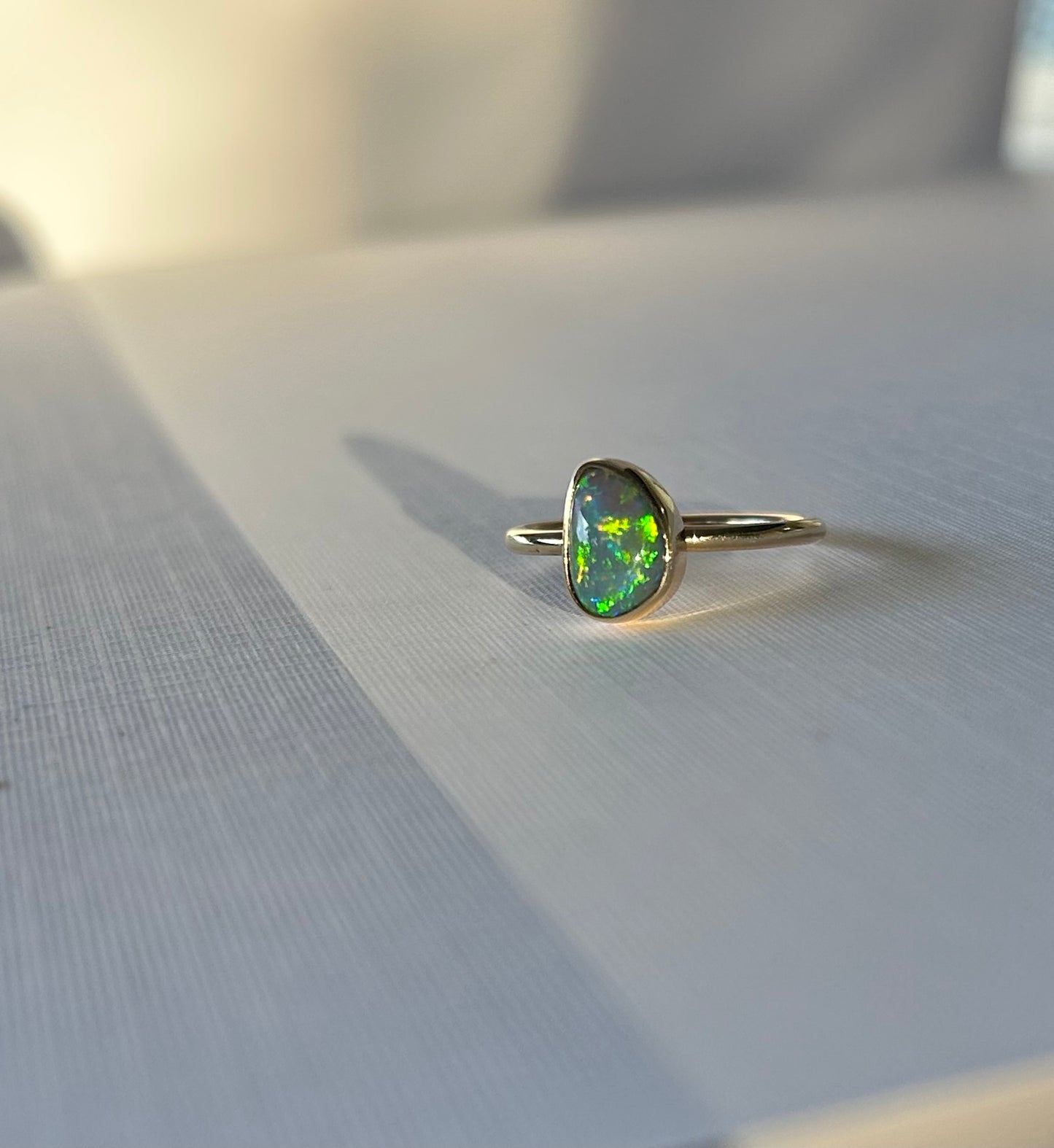 9ct gold, Forest Light - 1.2ct
