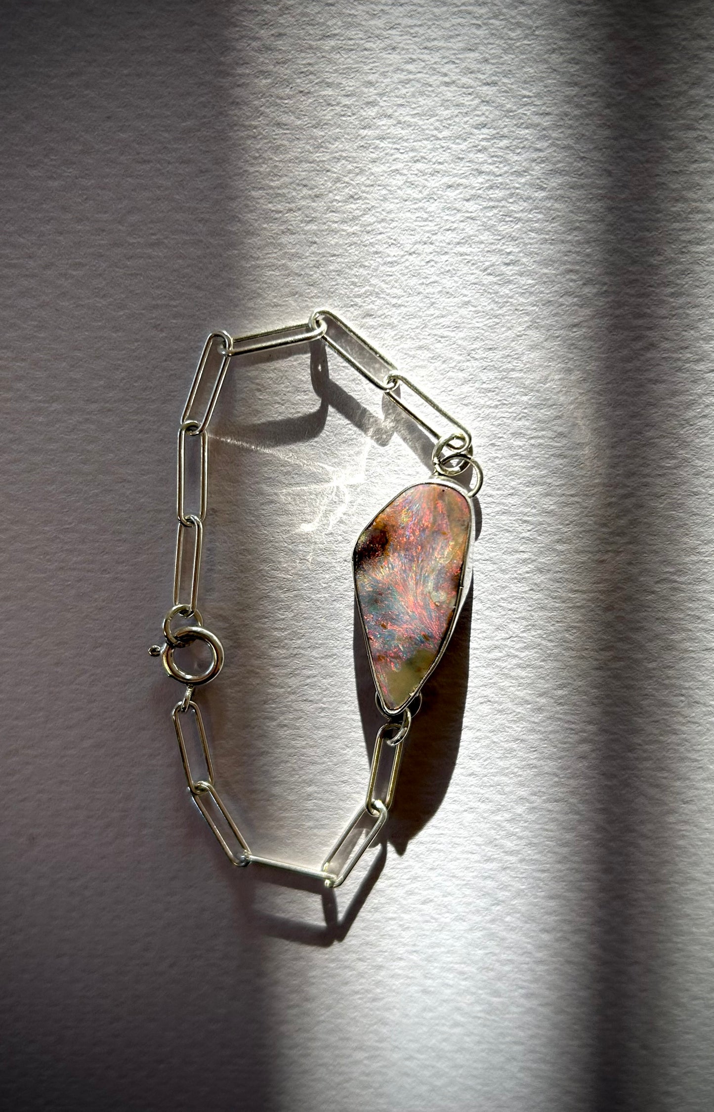 Dream Weaver - Boulder Opal bracelet