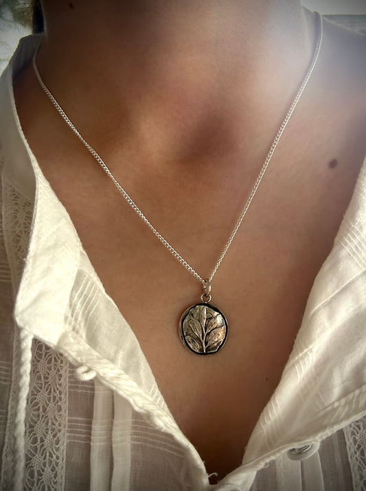 Wisp - Sandcast Pendant