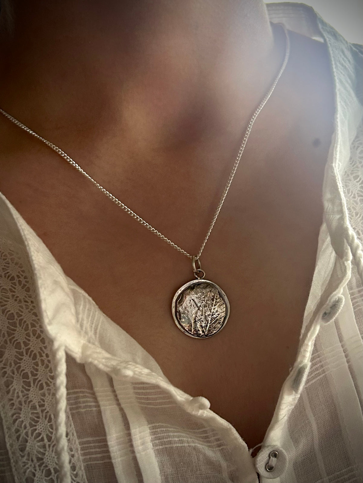 Hidden Treasures - Sandcast Pendant
