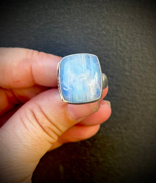 Butterfly Moon Ring - Moonstone