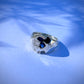 Lady Blue, Australian Sapphire sand cast ring