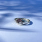 Little Pink Lady, Raw pink sapphire sand cast ring