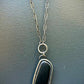Matt Black Jade - protective Pendant