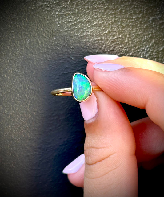 9ct gold,  Forest Light  - 1.2ct