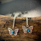 Spellbound Wings - Labradorite Butterfly pendant