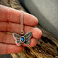 Spellbound Wings - Labradorite Butterfly pendant