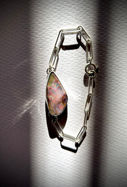 Dream Weaver - Boulder Opal bracelet