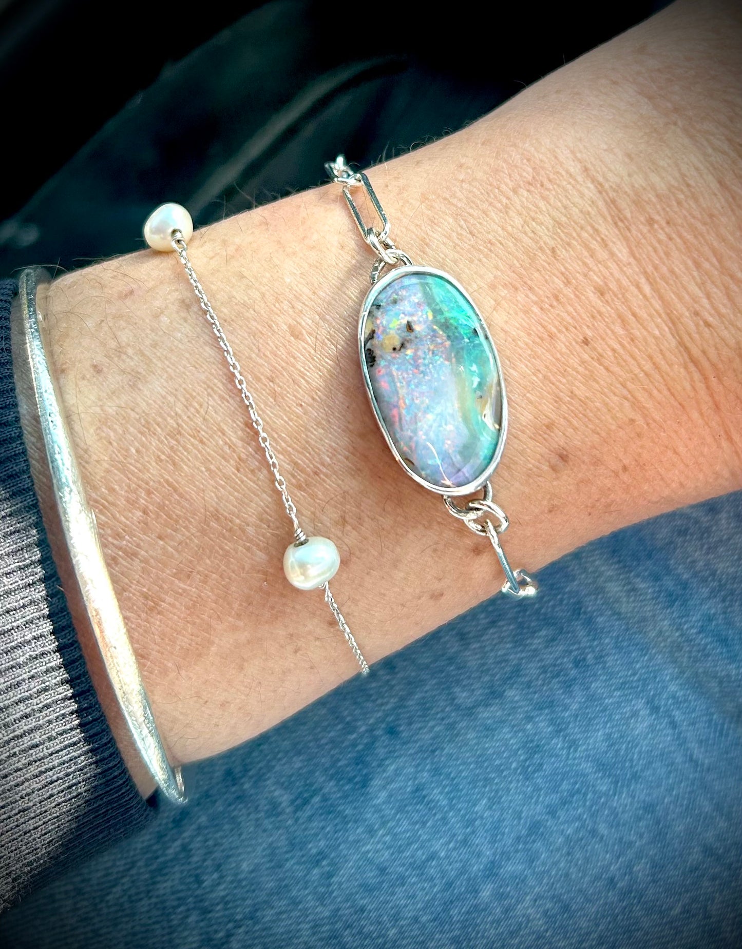 Opal Dreaming - Boulder Opal Bracelet