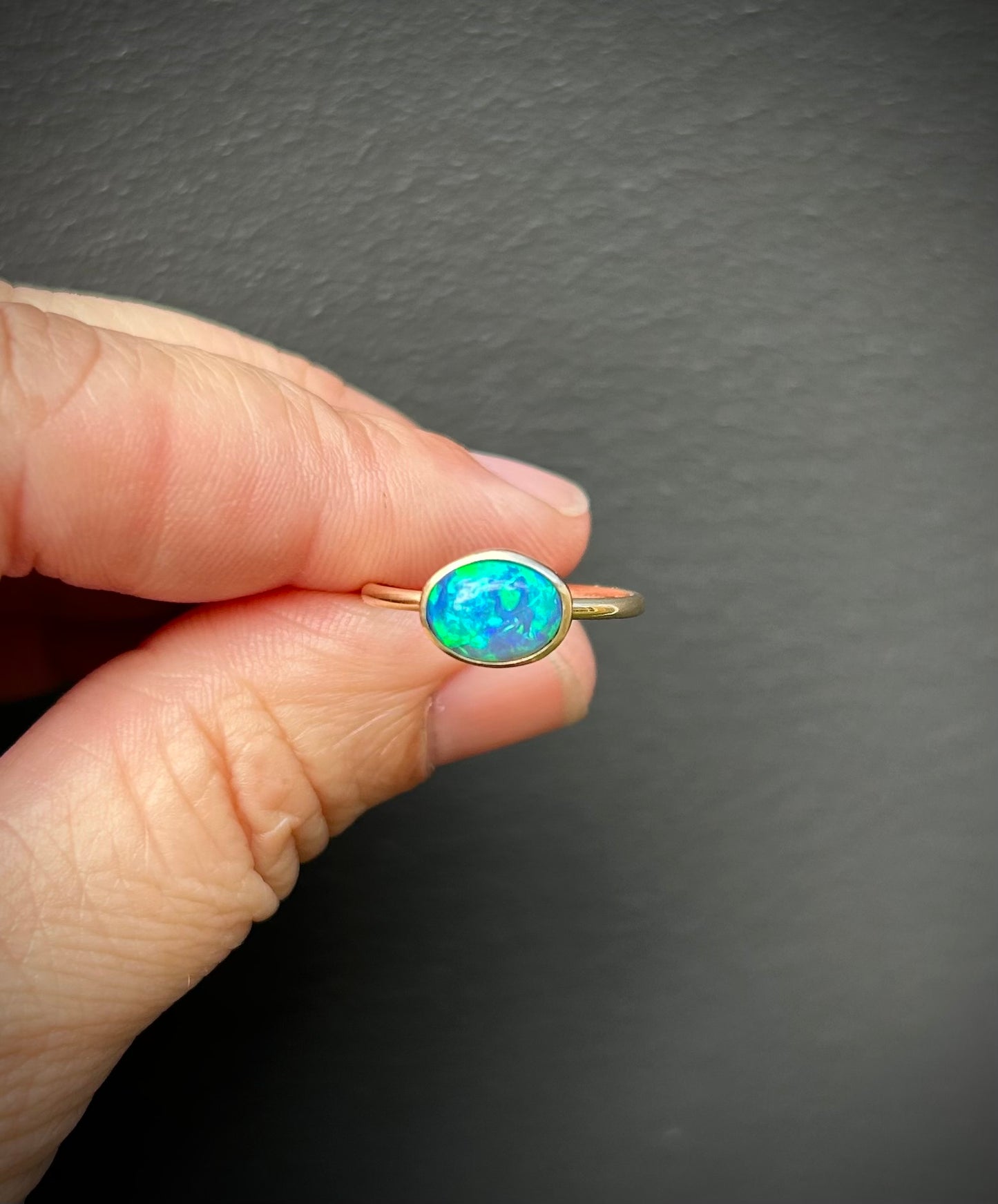 The Ocean's Whisper -  1.5ct solid opal