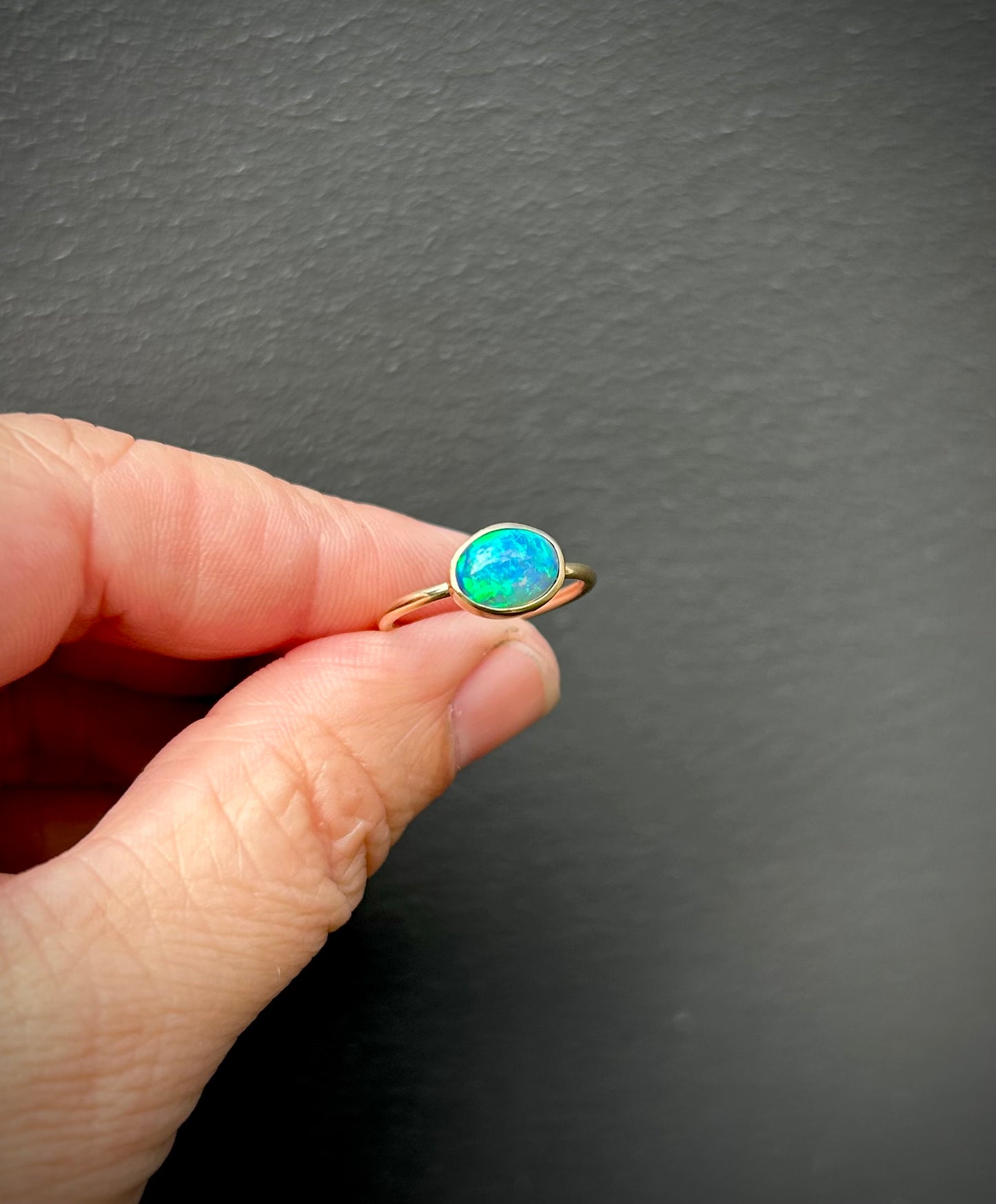 The Ocean's Whisper -  1.5ct solid opal