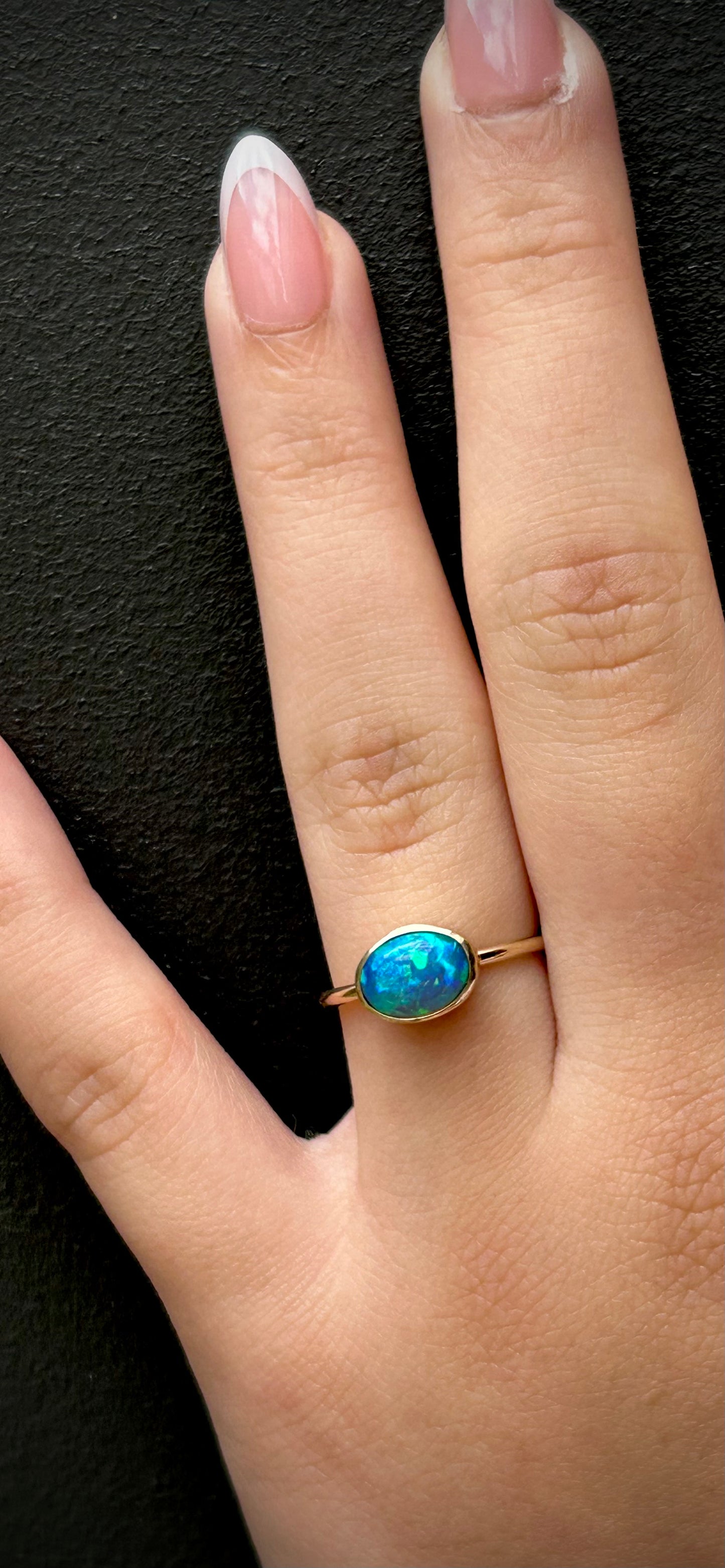 The Ocean's Whisper -  1.5ct solid opal
