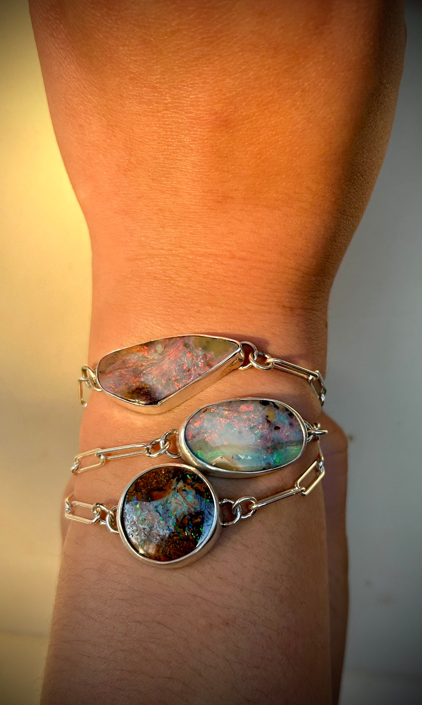 Opal Dreaming - Boulder Opal Bracelet