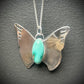 Leave her Wild - Turquoise Butterfly