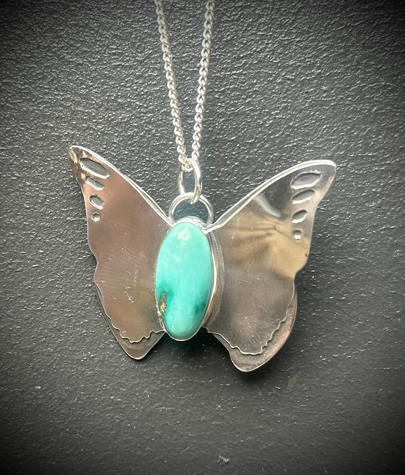 Leave her Wild - Turquoise Butterfly