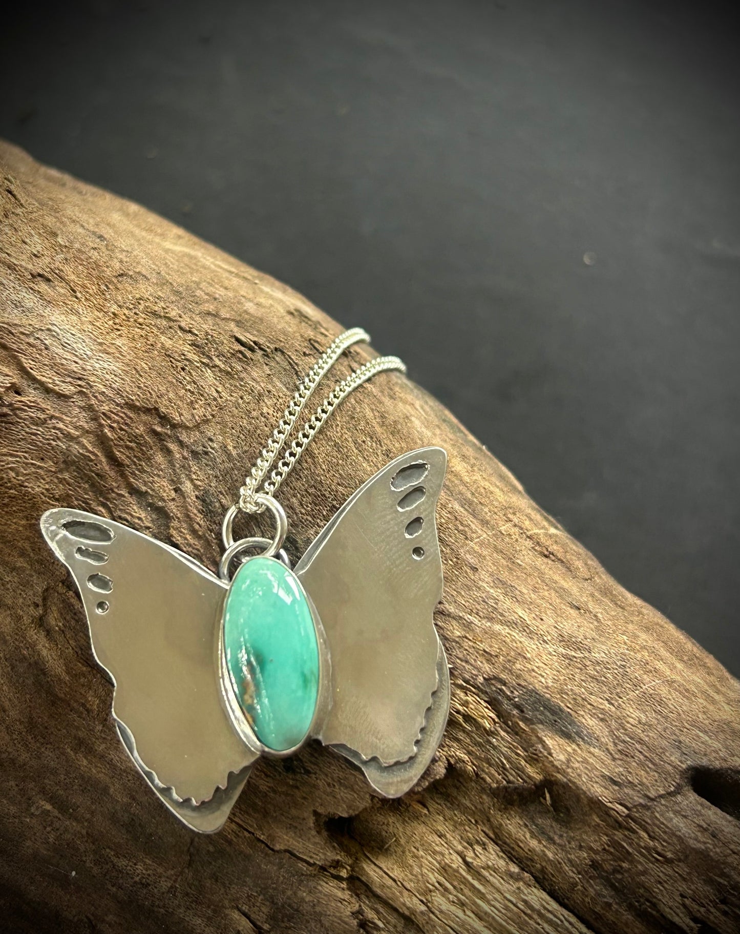 Leave her Wild - Turquoise Butterfly