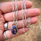 Whispering Blue - Boulder opal pendant