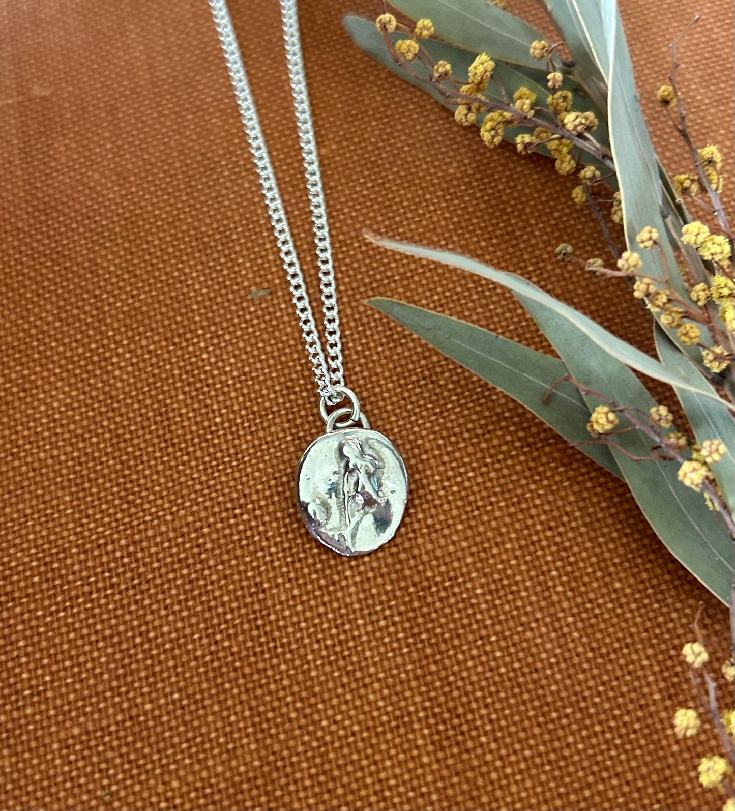 Friendship - Wattle pendant