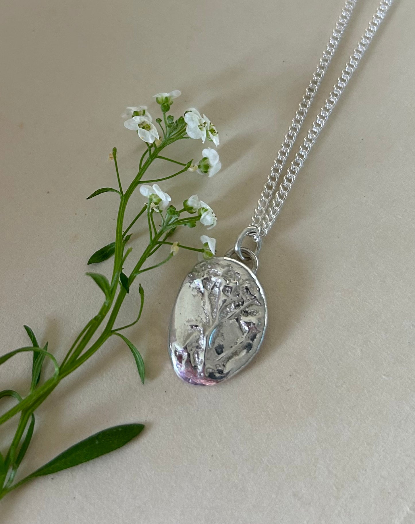 Just Because - Alyssum pendant