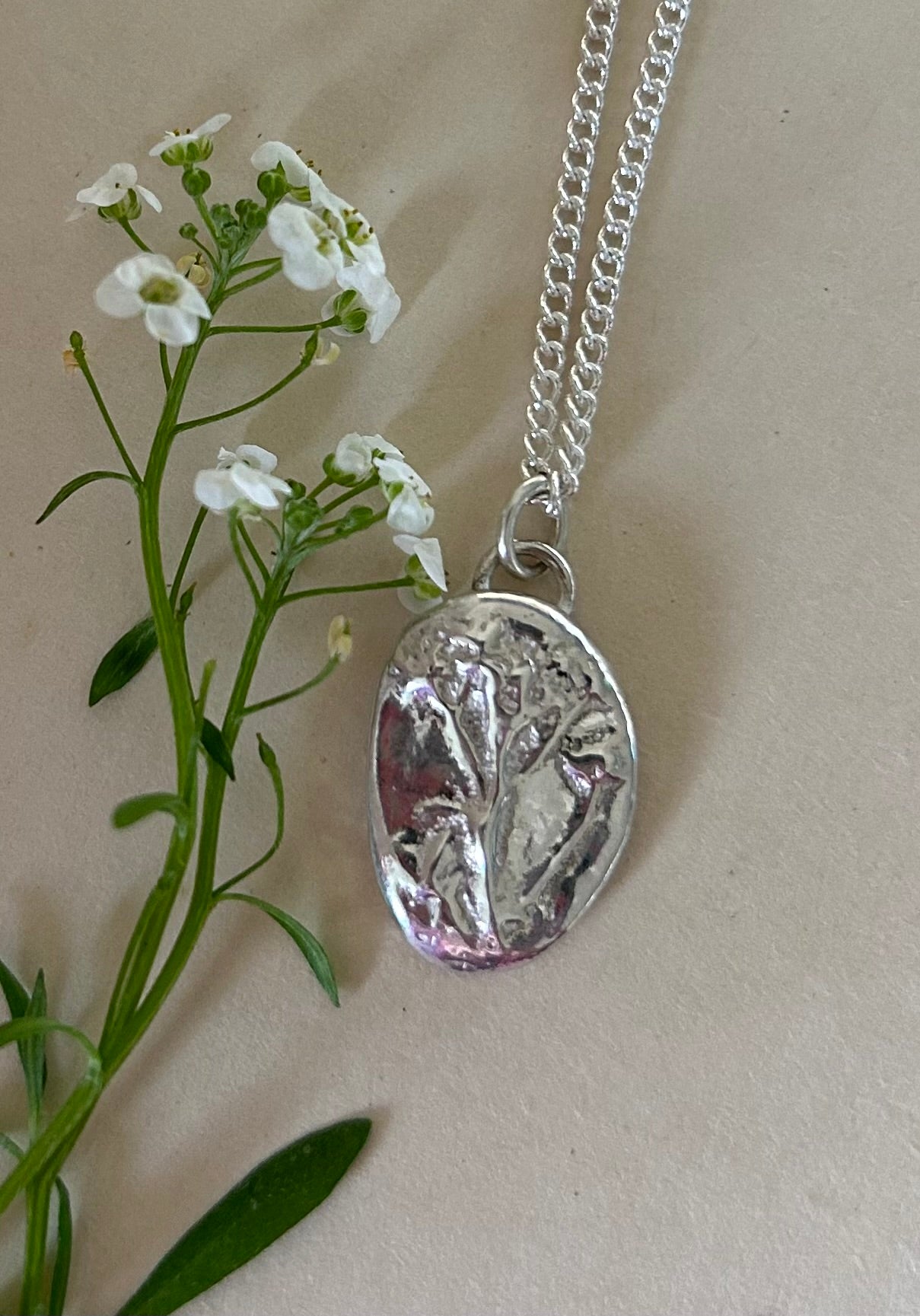 Just Because - Alyssum pendant