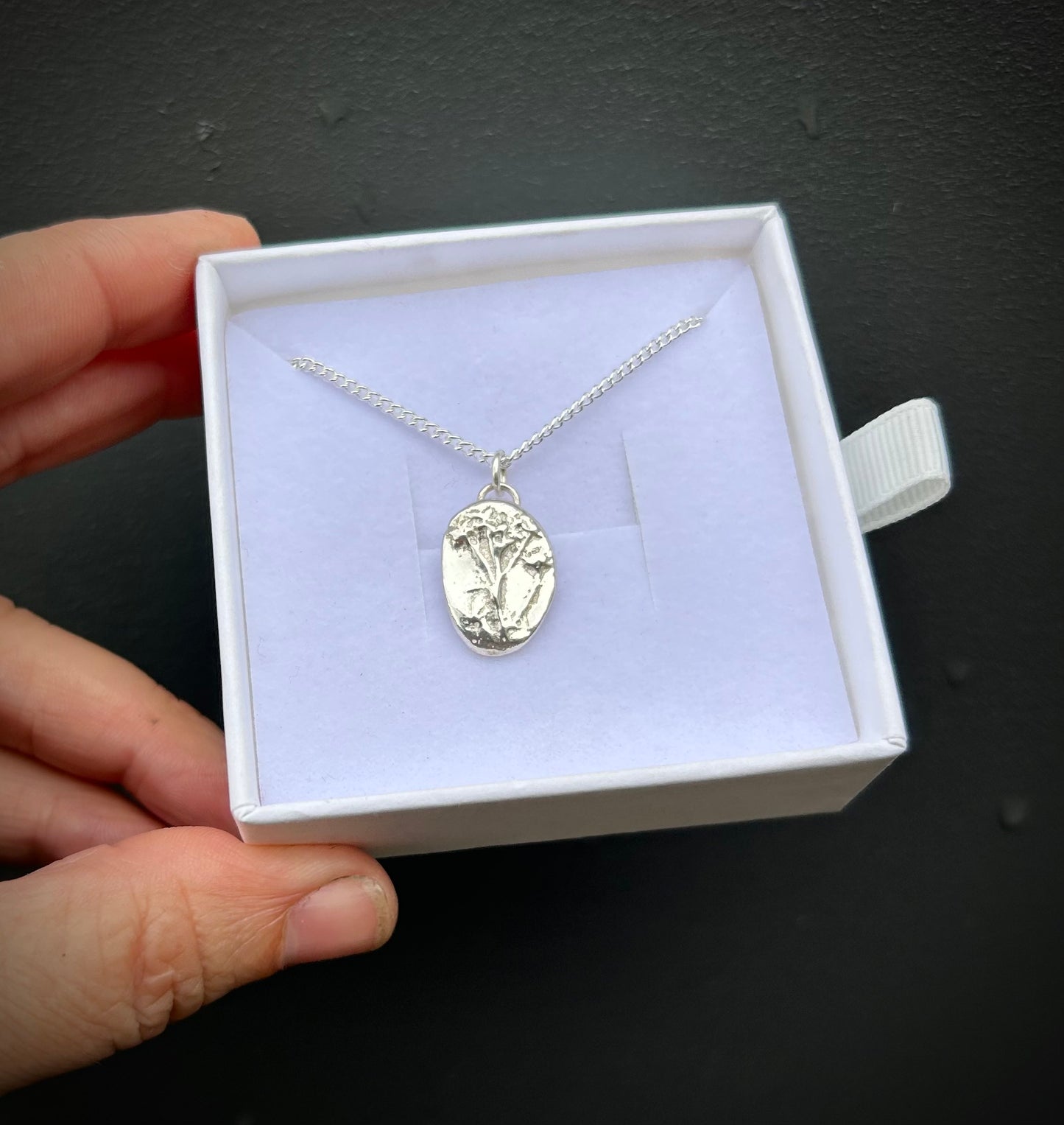 Just Because - Alyssum pendant