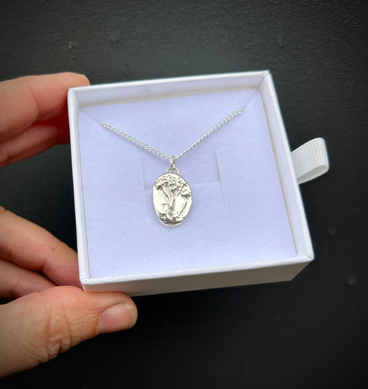 Just Because - Alyssum pendant