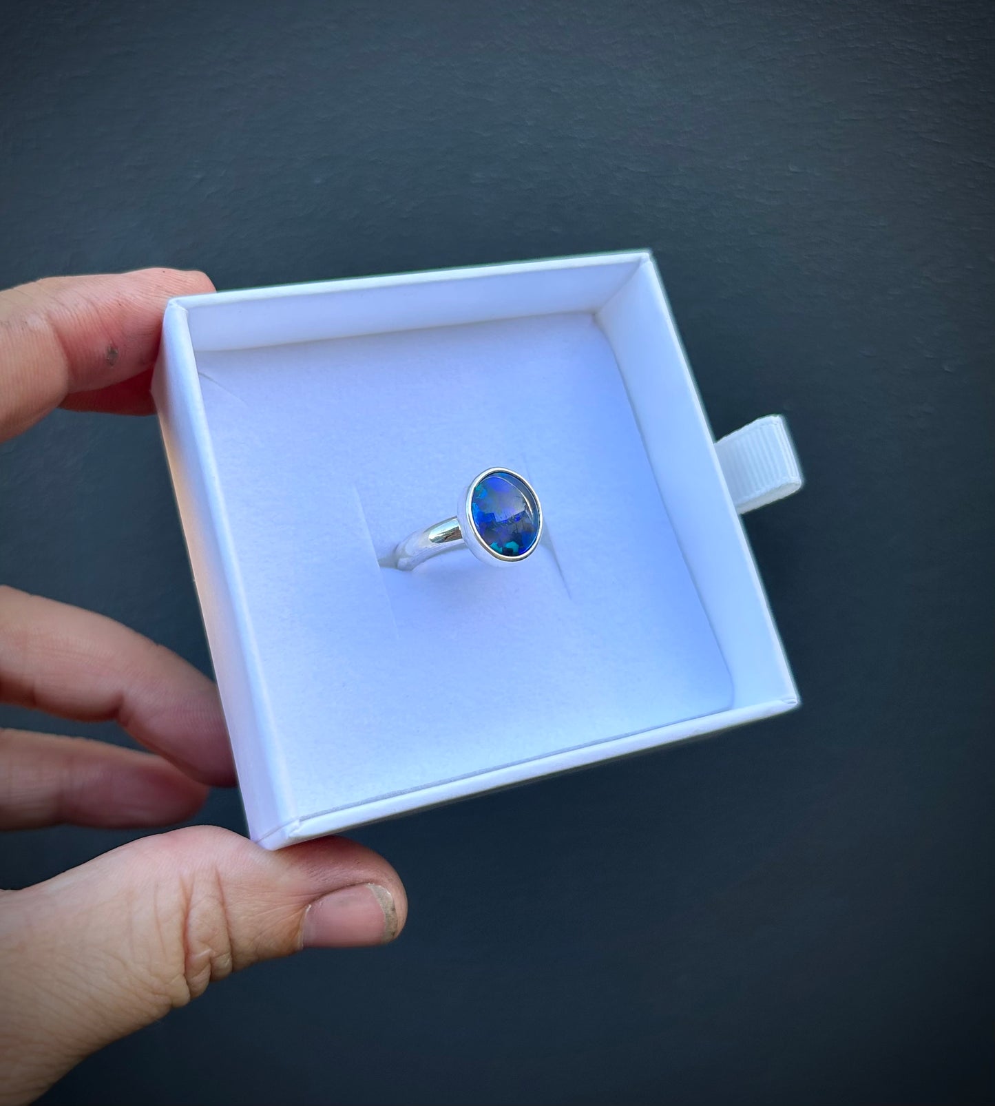 Blue Whispers - 2.80ct solid opal