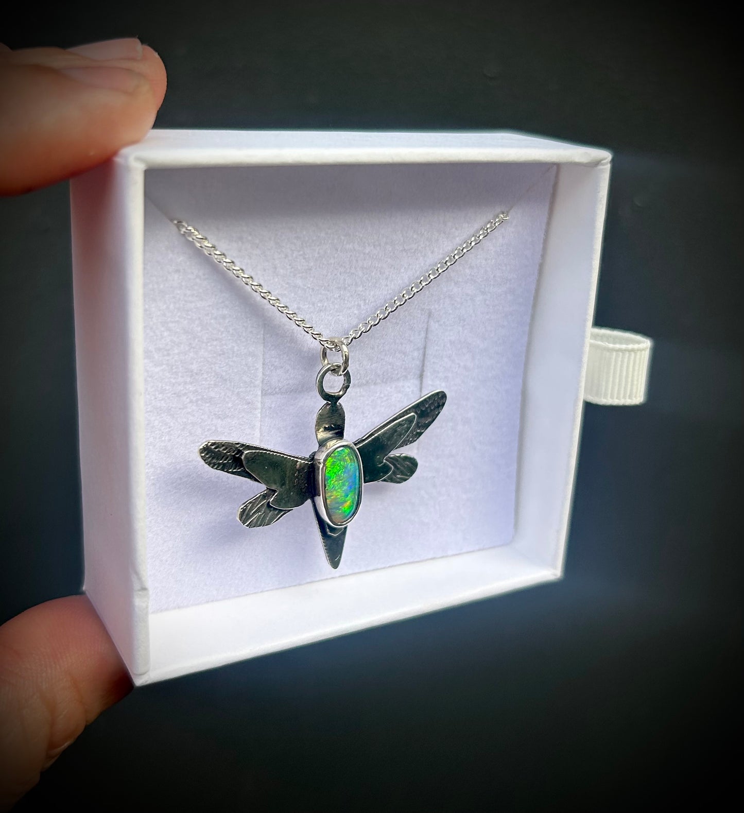 Dragonfly - 1.3ct solid opal
