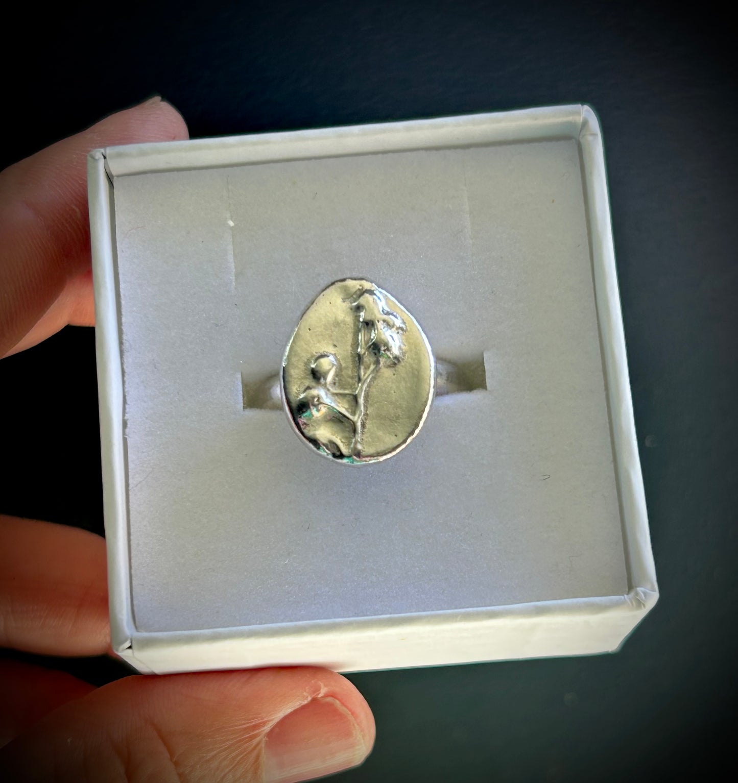 Golden Bloom - Wattle ring