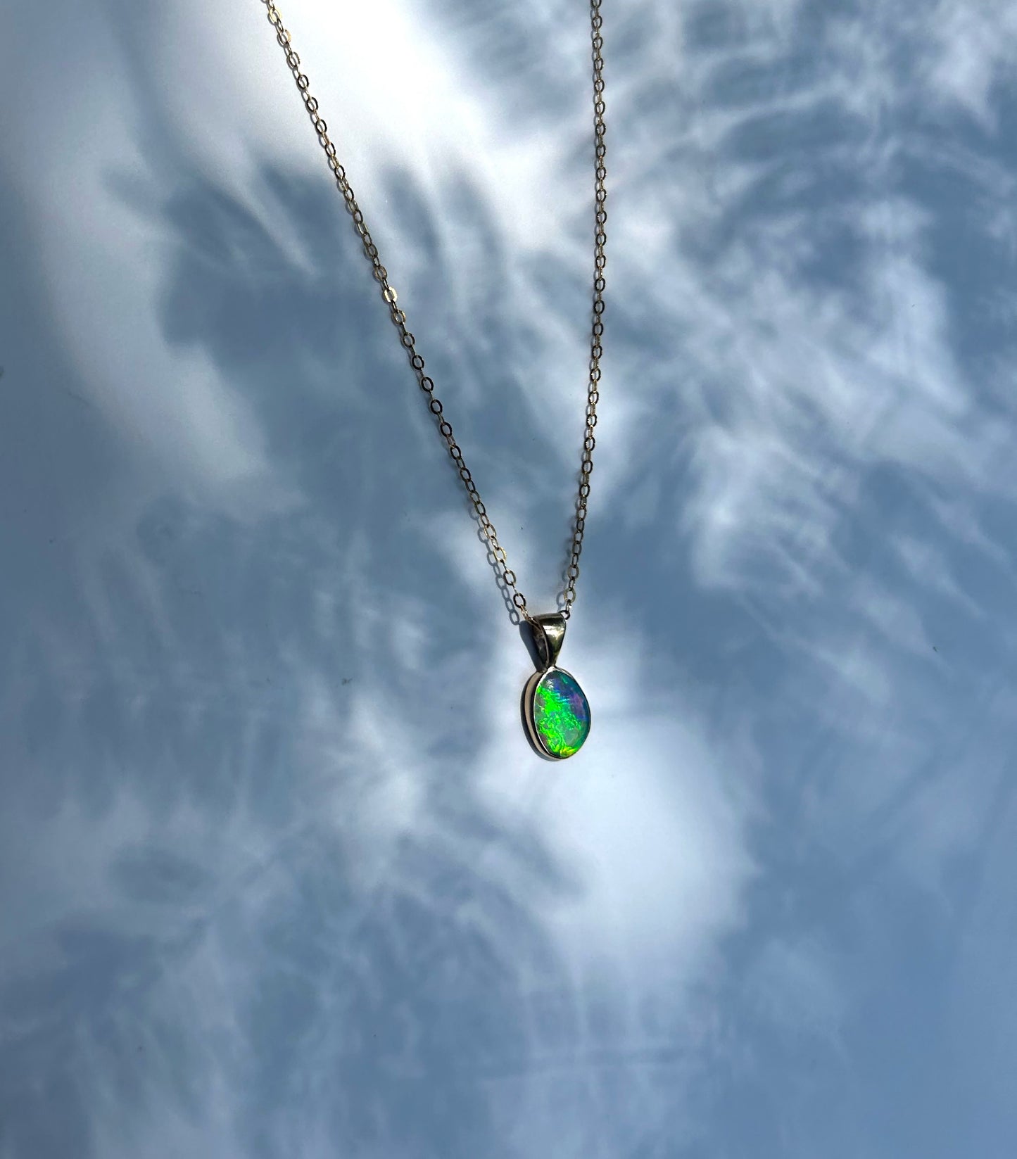 9ct Gold, The Wonders of Colour - 1.1ct Solid Opal