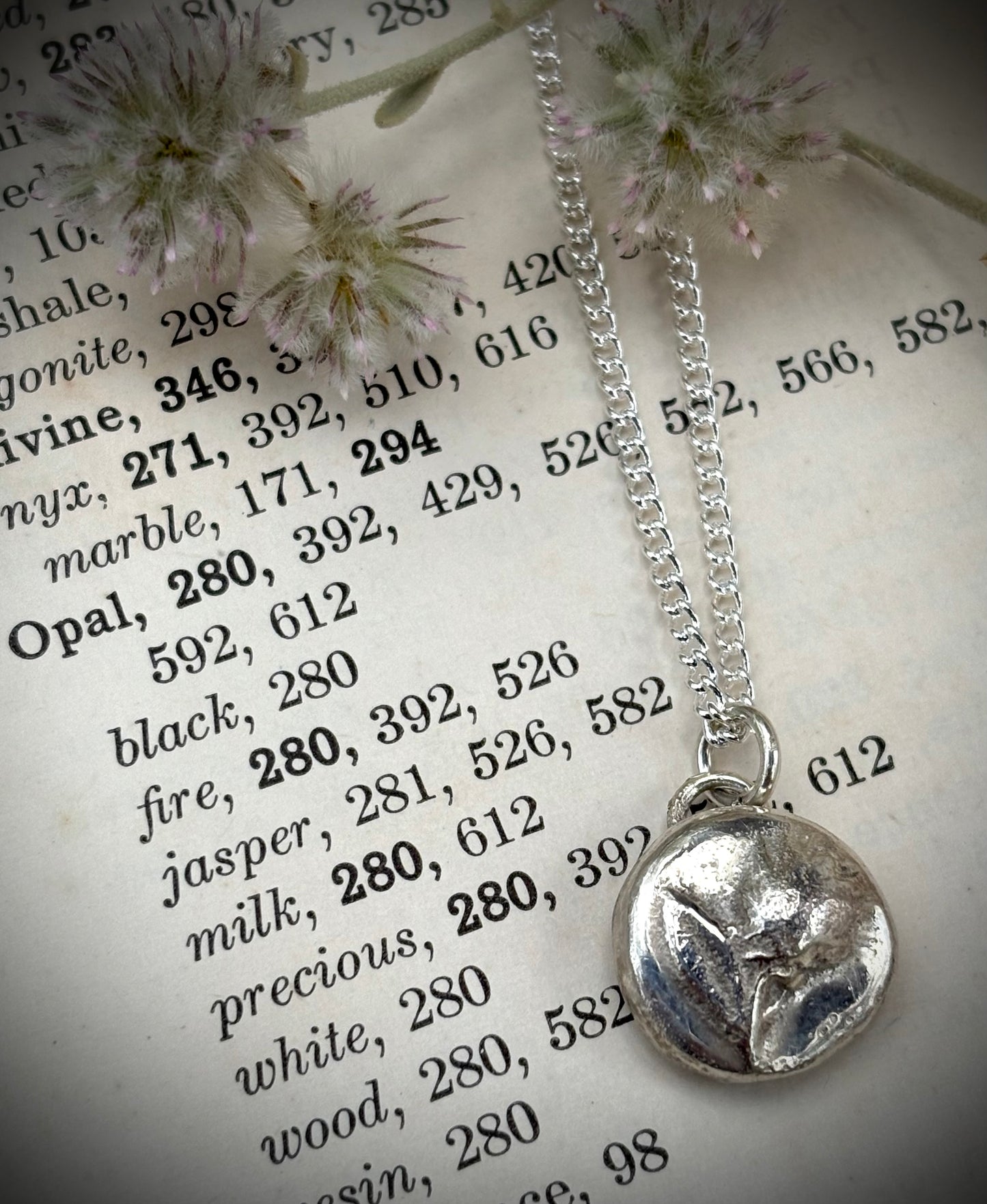 Little Cotton Bush - Pendant