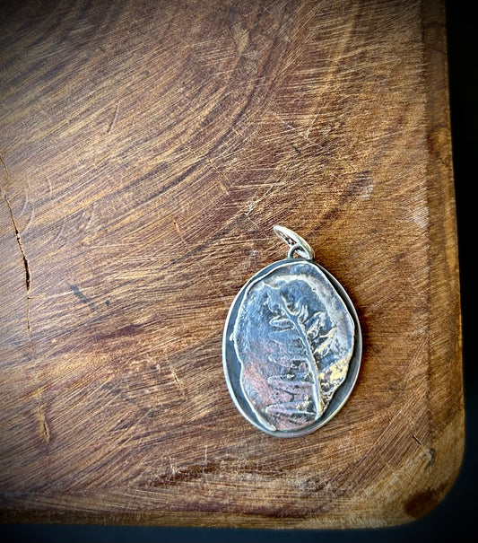 Fern Gully - Sandcast Pendant