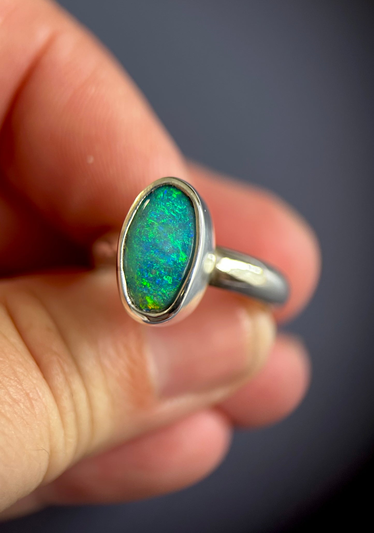 The Deserts Ocean - 3.05ct solid opal