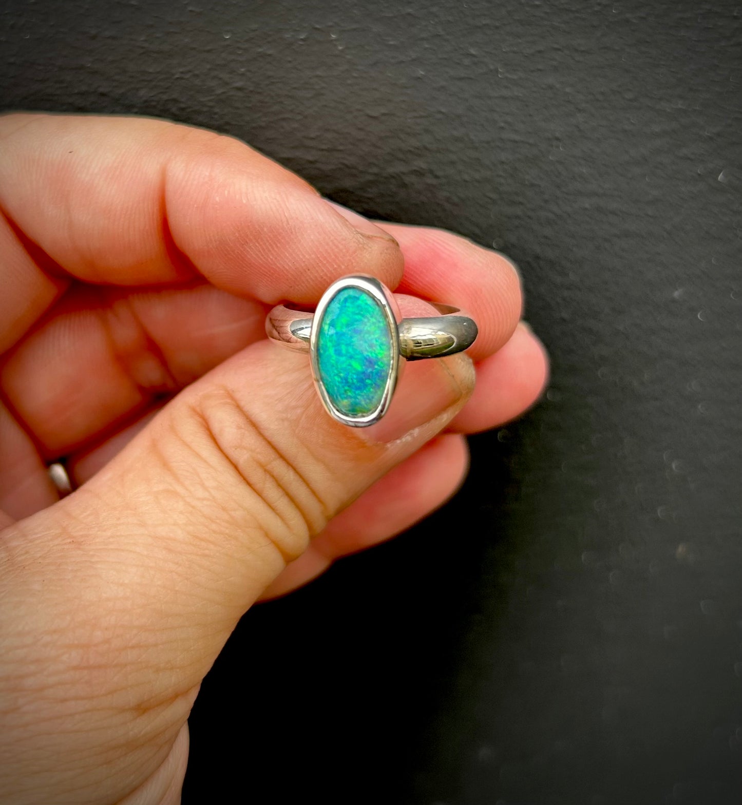 The Deserts Ocean - 3.05ct solid opal