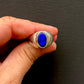 Atlantian Blue sandcast ring - 3.20ct