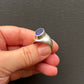 Atlantian Blue sandcast ring - 3.20ct