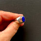 Atlantian Blue sandcast ring - 3.20ct