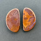 Boulder opal pair - 48.75ct