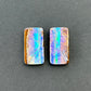 Boulder opal pair - 15.8ct