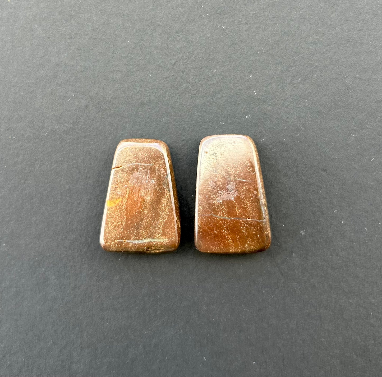 Boulder opal pair - 43.9ct
