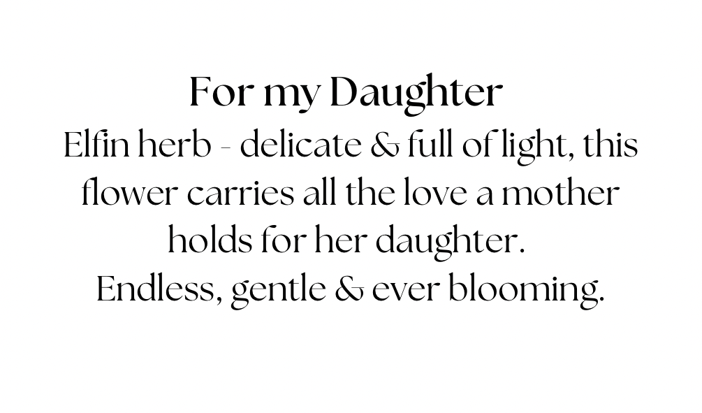 For my Daughter - Elfin Herb