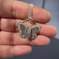 Wings of Becoming - Boulder opal butterfly